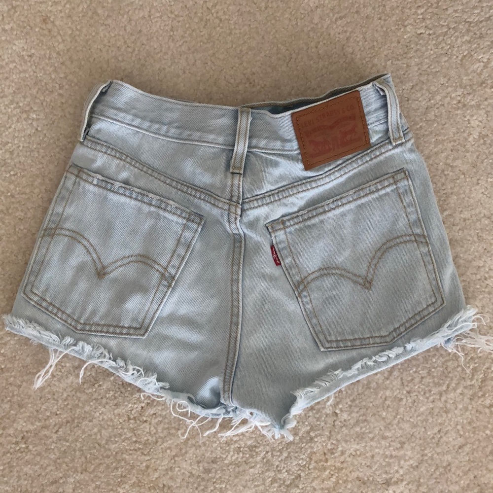 Levi cutoff shorts